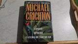 Michael Crichton Book Collection of 3 Novels Congo Sphere Eaters of the Dead