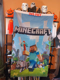 Minecraft 3X5 Feet Flag Game Cover Design 2-Sided Banner