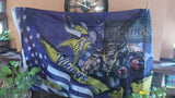 Minnesota Vikings Stars & Stripes & Steroids NFL 3X5 Feet Flag Banner
