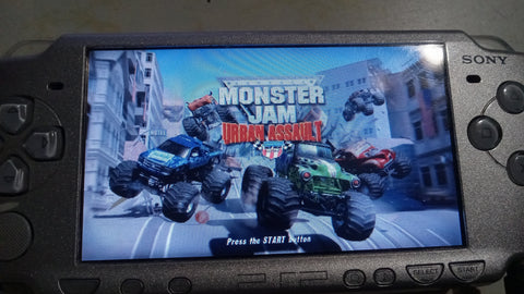 Monster Jam Urban Assault Tested PSP Video Game