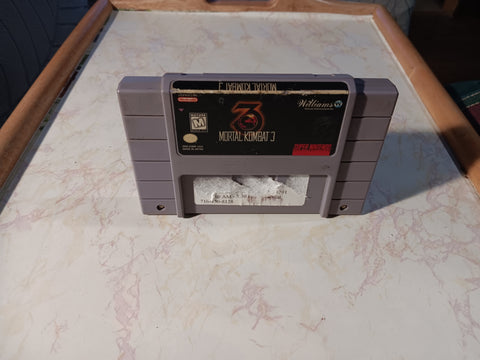 Mortal Kombat 3 SNES Tested Super Nintendo Video Game