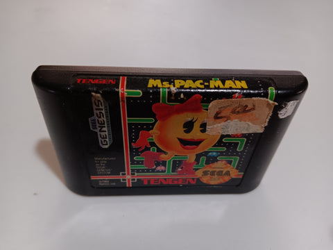 Ms. Pac-Man Used Sega Genesis Video Game