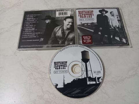 My Town Montgomery Gentry 2002 CD Sony  Tested Music CD 696998652026