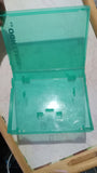 N64 Clamshell Green Hard Nintendo 64 Cartridge Storage Case OEM Top