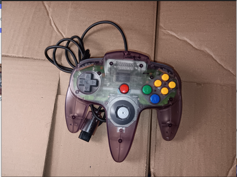 N64 OEM Atomic Purple Nintendo 64 Controller