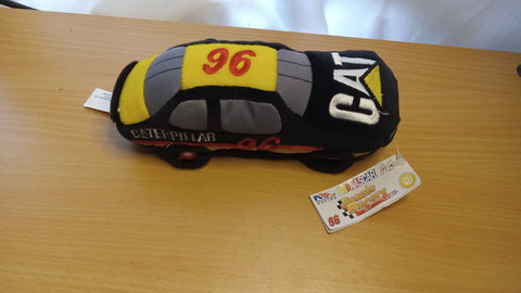 NASCAR Beanie Racers CAT Caterpillar #96 David Green Plush Toy 1998 Collectible
