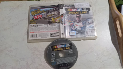 NASCAR Inside the Line Racing PS3 Tested Playstation 3 Video Game