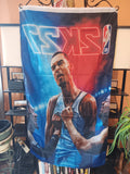 NBA 2K27 San Antonio Spurs Victor Wembanyama NBA 3X5 Feet Flag Banner