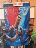 NBA 2K27 San Antonio Spurs Victor Wembanyama NBA 3X5 Feet Flag Banner