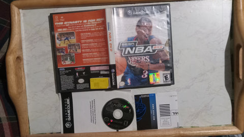 NBA 2K2 Sega Sports Basketball Nintendo Gamecube Video Game