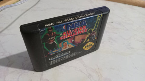 NBA All-Star Challenge Sega Genesis Video Games