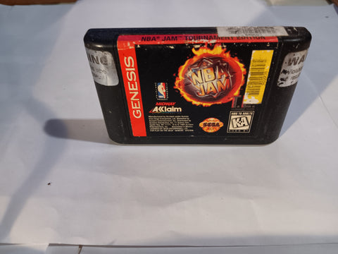 NBA Jam Tournament Edition Price on Label Tested Sega Genesis Video Game