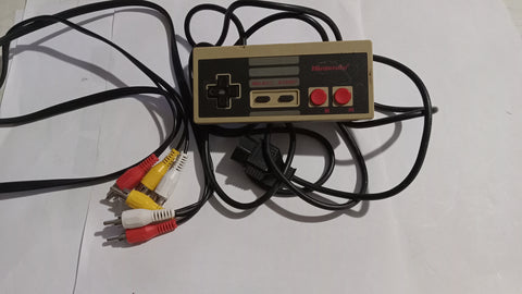 NES Controller + AV Cable BUNDLE 1 Lot of 2 items