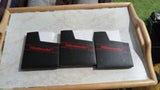 NES Dust Cover BUNDLE 1 Lot of 3 Original Nintendo Cartridge Protectors