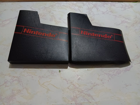 NES Dust Cover BUNDLE Lot of 2 Original Nintendo Cartridge Protectors