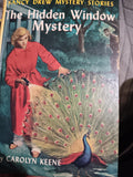 Nancy Drew 4 Book BUNDLE #1 #2 #34 Hidden Mystery Window Staircase Old Clock