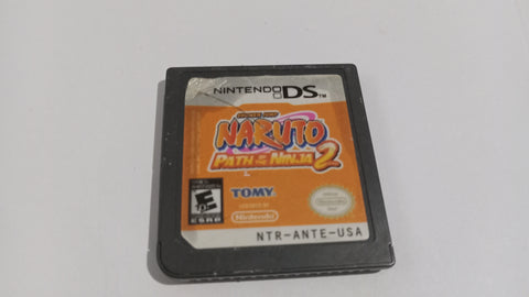 Naruto Path of the Ninja 2 Tested Nintendo DS Video Game