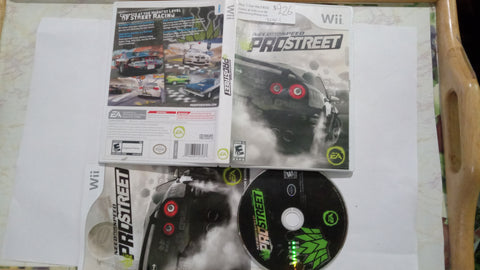 Need For Speed Pro Street Tested Nintendo Wii Video Game