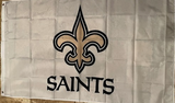 New Orleans Saints 3x5 Feet NFL Flag White
