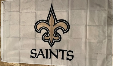 New Orleans Saints 3x5 Feet NFL Flag White