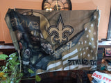 New Orleans Saints Stars & Stripes & Steroids NFL 3X5 Feet Flag Banner