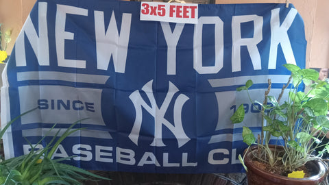 New York Yankees Baseball Club 3x5 MLB Flag