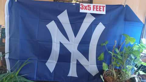New York Yankees NY Logo 3x5 MLB Flag