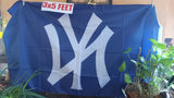 New York Yankees NY Logo 3x5 MLB Flag