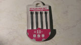Nintendo 3DS 4 Stylus Pen Set Black by Tomee Brand New