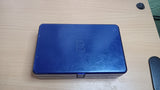Nintendo DS 3DS DSi DS-Lite Blue 8 Game Console Hard Plastic Storage Carrying Case