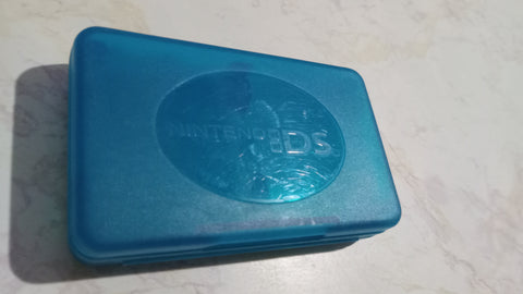Nintendo DS 4 Cartridge Blue Carrying Storage Case