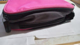 Nintendo DS Lite Dsi 3ds 2d XL Pink Red Carrying Case Holds Console + 20 games