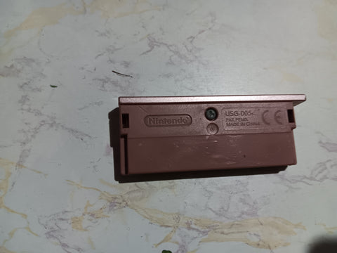 Nintendo DS Lite Game Boy Advance Slot Dust Cover USG-005 Metallic Rose