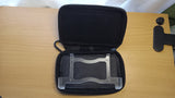 Nintendo DSi Orange Console Storage Bag Zippered Carrying Case + Belt Clip