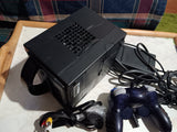 Nintendo Gamecube Black Console With Controller and System Cables