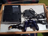 Nintendo Gamecube Black Console With Controller and System Cables