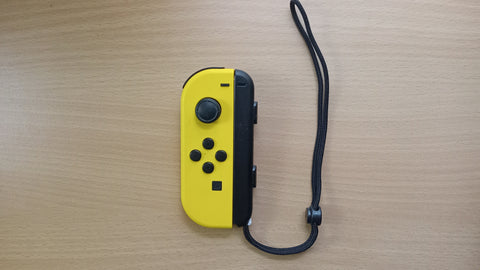 Nintendo Switch Fortnite Wildcat OEM Yellow Left JoyCon Controller USED