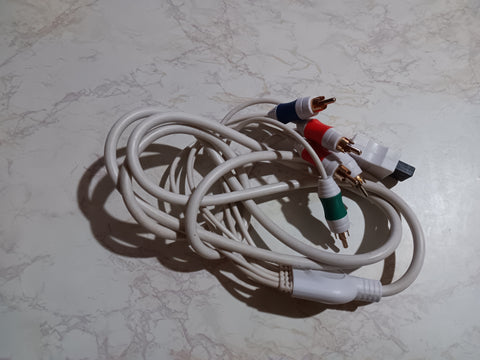 Nintendo Wii Component Cable Tested All White HD Cord