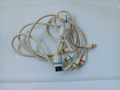 Nintendo Wii Component Cable Tested White Nyko Brand
