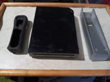 Nintendo Wii Console Working Black System Only + Vertical Stand + Sleeve