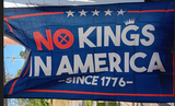 No Kings In America Since 1776 3x5 Feet Flag