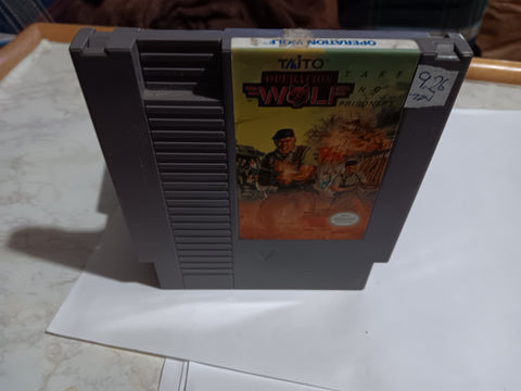 Operation Wolf NES Tested Original Nintendo Video Game