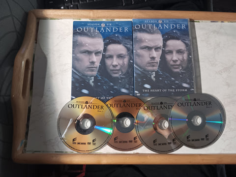 Outlander Season Six DVD 4 Disk Set + Slipcover Movie