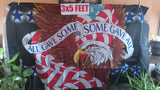 POW 3x5 USA Flag American Eagle