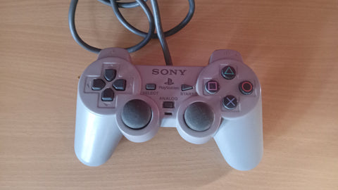 PS1 OEM Dualshock Gray Playstation 2 Controller