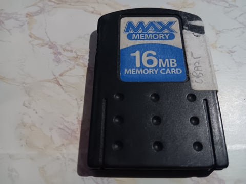 PS2 16MB MAX Memory Card Playstation 2 Blue Label