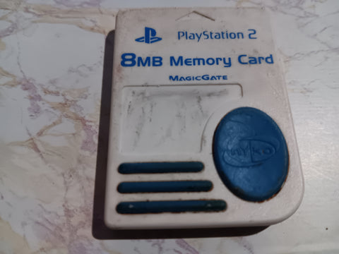 PS2 8MB Memory Card Playstation 2 White