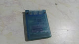 PS2 Clear Green 8MB Memory Card Official Sony Playstation 2 OEM