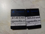 PS2 Lot of 2 Playstation 2 8MB black Memory Cards SCPH-10020