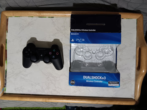PS3 Dualshock 3 Controller Black OPEN BOX OEM Sony Playstation 3